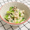 ゆづキッチン's cooksnap of when they made 小松菜ときのこの明太白和え.