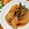 あんまかろん☆'s cooksnap of when they made 圧力鍋で柔らか手羽元と大根の煮物.