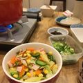 羽生べりぃ's cooksnap of when they made たべまる給食【りっちゃんの元気サラダ】.
