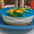 羽生べりぃ's cooksnap of when they made 七夕☆レアチーズケーキ.