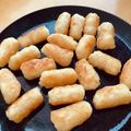 pepemoon's cooksnap of when they made 材料4つテイタートッツ@ハッシュドポテト.