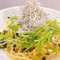 アミカママa's cooksnap of when they made 超簡単！しらすと水菜の和風パスタ！！.