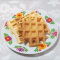 うまうま・らぶ's cooksnap of when they made 幼児食☆おやつ☆ふわふわワッフル.