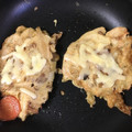 おからちゃん♫'s cooksnap of when they made 余った野菜炒めで簡単お好み焼き.