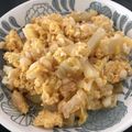 さゆゆゆこ's cooksnap of when they made 白菜で簡単 ✿卵とじ✿ 天丼に♪ランチに♪.