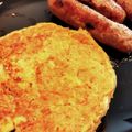 あんでゅ's cooksnap of when they made パースニップとキャロットのパンケーキ.