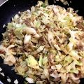 YUKI０'s cooksnap of when they made 搾菜ひき肉そぼろ丼.