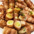 ハルヒまま's cooksnap of when they made あと一品！豚バラのネギ巻き♫.