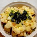 ♪ゆかたん♡'s cooksnap of when they made 厚揚げと山芋明太子ソースのグラタン.