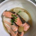 西多摩子's cooksnap of when they made 富岡の鮭大根　簡単圧力鍋時短　京風味.