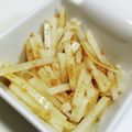 くみちょ～～'s cooksnap of when they made 漬け時間なし大根ごまだれ浅漬け.