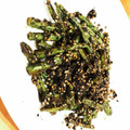 maezuchu's cooksnap of when they made いんげんの黒胡麻中華炒め♪新しい食感風味.