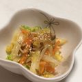 ほあちん's cooksnap of when they made ☆白菜の和風サラダ☆大量消費に.