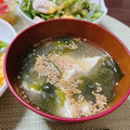 KIRIYY's cooksnap of when they made ダシダとショウガの簡単ワカメスープ.