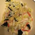 花花里's cooksnap of when they made レンジで一品！白菜とカニカマの酢の物.