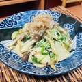 料理男子部's cooksnap of when they made 長芋と水菜のバター醤油炒め.