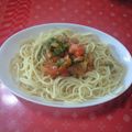 久瀬周's cooksnap of when they made トマトとシソdeさっぱり冷製スープパスタ.