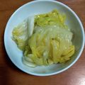 ラブさかなっこ's cooksnap of when they made 塩だれキャベツ.