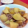 ｭﾘｱmama's cooksnap of when they made 新じゃがとひき肉の甘辛煮.