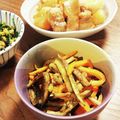ハチワレねこ's cooksnap of when they made なすとピーマンのナムル。.