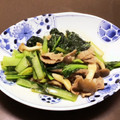 居酒屋まるみ's cooksnap of when they made 小松菜としめじの中華炒め！.