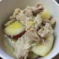 жゆきにゃж's cooksnap of when they made さつまいもとじゃがいもの豚バラ甘味噌煮.