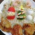 カヤ・ナツーママ's cooksnap of when they made サンタと雪だるまのミートマカロニグラタン.