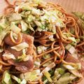 とも吉3's cooksnap of when they made 豚肉＆キャベツのウスターソースの焼きそば.