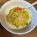ミッチマーヤ's cooksnap of when they made 離乳食＊バナナとカボチャのオートミール.