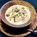 お料理ニャロメ's cooksnap of when they made 椎茸・しめじ・エリンギとハムのクリーム煮.