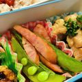 わか★'s cooksnap of when they made スナップエンドウとウインナー炒め.