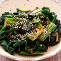 あーこ姐's cooksnap of when they made ほうれん草の黄粉砂糖和え☆.