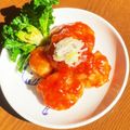 かのこはLOVE's cooksnap of when they made スイートチリソースで簡単♪エビチリ.