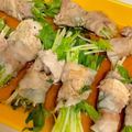 ポムポムポヨコ's cooksnap of when they made レンジで簡単ヘルシー☆水菜の豚バラ巻き.
