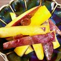 ulula's cooksnap of when they made 弁当★さつまいもシナモンハニーバター焼き.