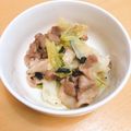 ★ぴよぴよ501★'s cooksnap of when they made 旨塩豚キャベツ☆大葉in.