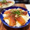 西＊絵子's cooksnap of when they made 簡単♪マグロの漬け丼.