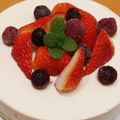 ＊amor＊'s cooksnap of when they made とっても簡単＊とろけるレアチーズケーキ.