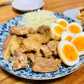 ねっちゃんっ's cooksnap of when they made 簡単★豚ロースのにんにくみそ煮.