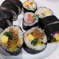 irofas's cooksnap of when they made 黄金比！カンタン酢飯で太巻き寿司.
