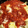 ましゃまる's cooksnap of when they made 白菜と玉ねぎのトマトチーズ煮.
