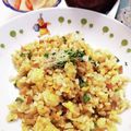 クックE662AA☆'s cooksnap of when they made ポイント2つだけでパラパラ炒飯.