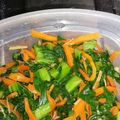 kyokoha's cooksnap of when they made お弁当に！小松菜のなめたけ和え＊.