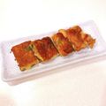 クックEBXFTK☆'s cooksnap of when they made ニラとチーズのチヂミ☆.