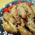 焼きたてりんごパイ's cooksnap of when they made 揚げない、手羽先の甘辛揚げ。手羽唐揚げ.