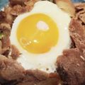 あおいゆうきっ。's cooksnap of when they made 節約ボリュームアップ♪しょうが焼き丼.