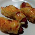 ぱたぱたこ's cooksnap of when they made パイシートでウインナーパン♡.