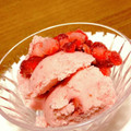 とろろ☆'s cooksnap of when they made 母直伝☆簡単いちごアイスクリーム.