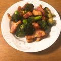❁kyoko❁'s cooksnap of when they made ベーコンとブロッコリーのペペロン炒め♪.