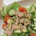 クックpu's cooksnap of when they made アボカドの色が変わらない♪甘酢サラダ.